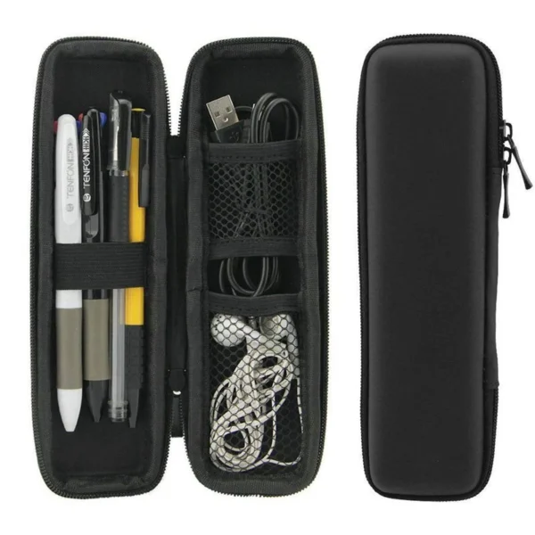 a36d3ea849b3c1750d21865a0e3c06a7 Black EVA Hard Shell Stylus Pen Pencil Case Holder Protective Carrying Box Bag S