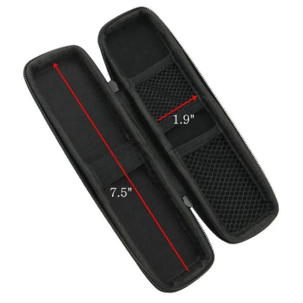 c74091fa27e1b324abd0189b75360e85 Black EVA Hard Shell Stylus Pen Pencil Case Holder Protective Carrying Box Bag S